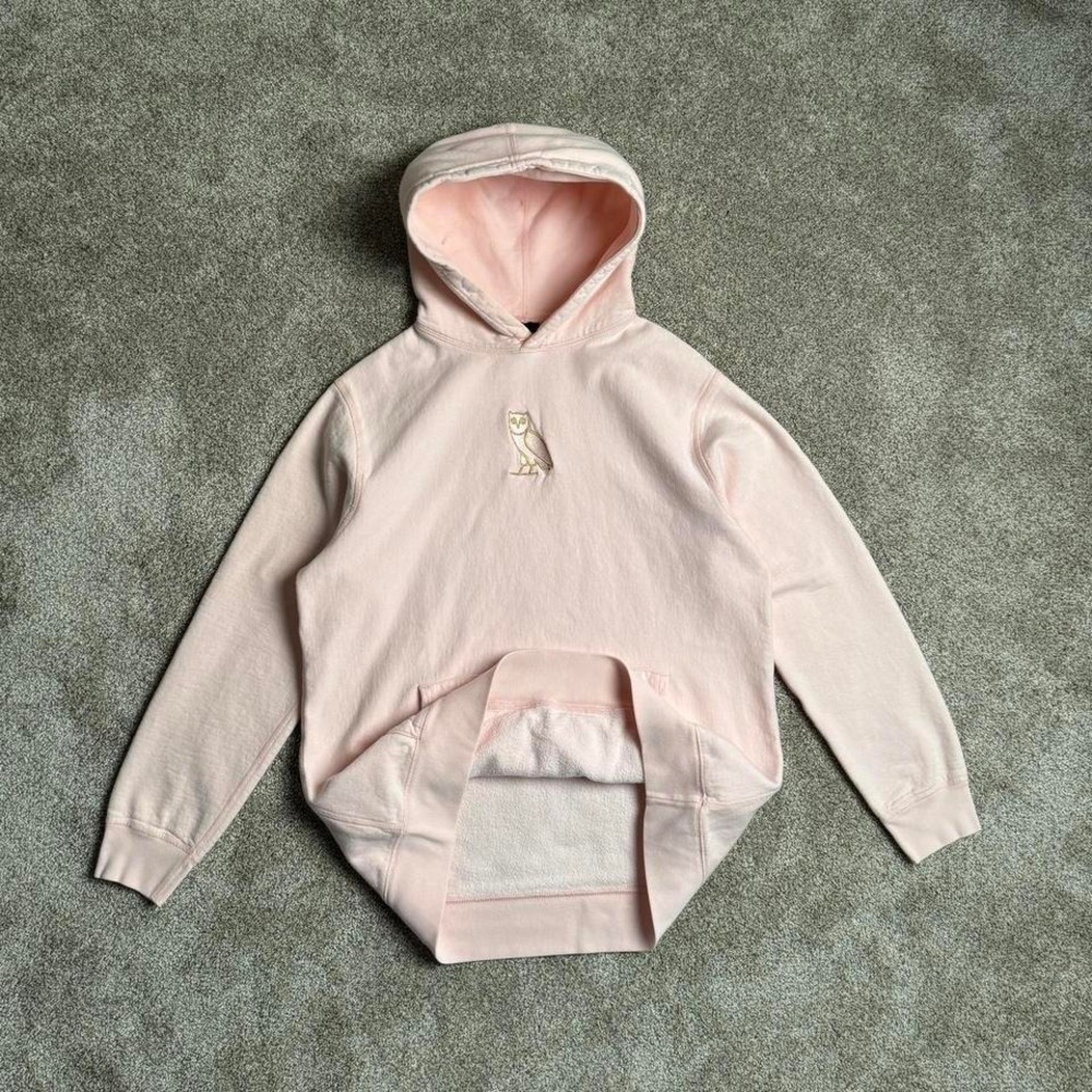 OVO "BLUSH"‎ CLASSIC LOGO PULLOVER HOODIE